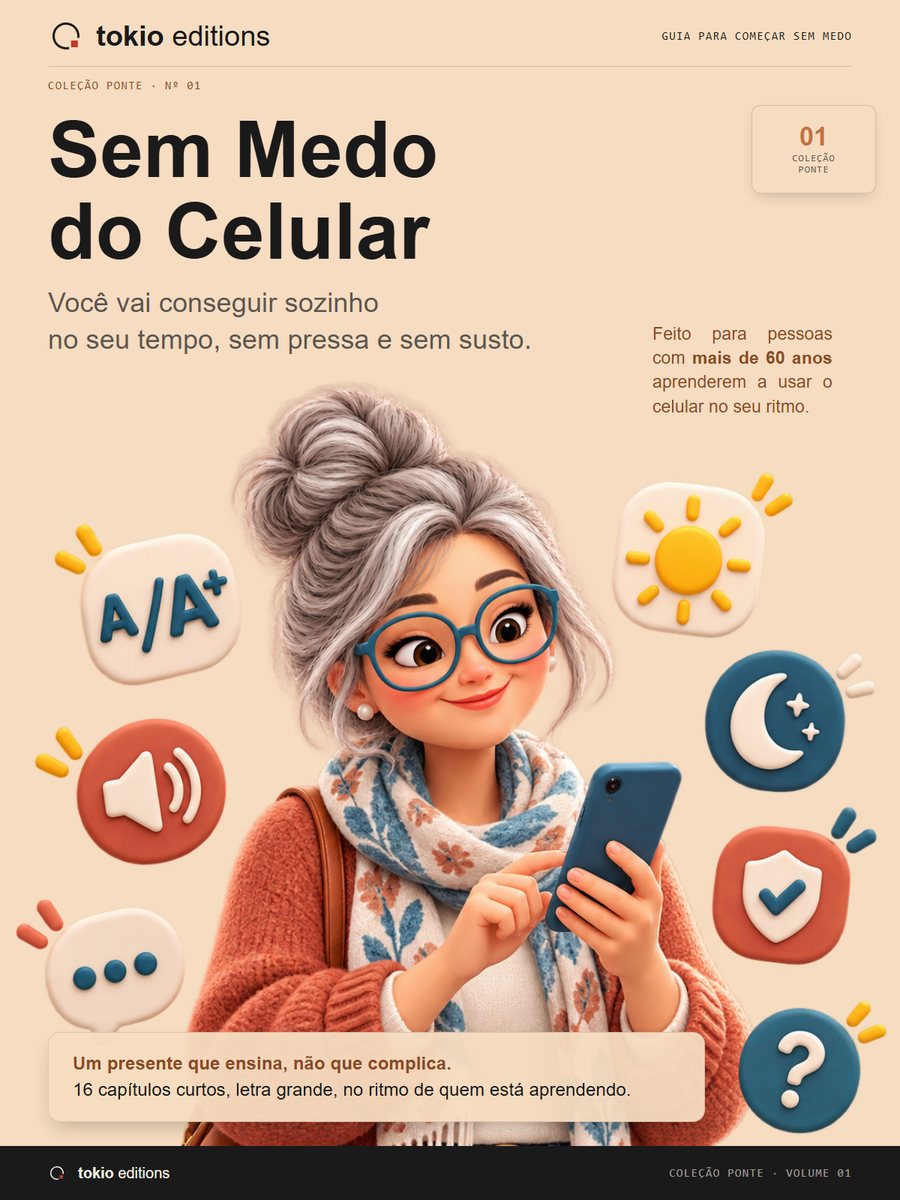 Capa do e-book Sem Medo do Celular